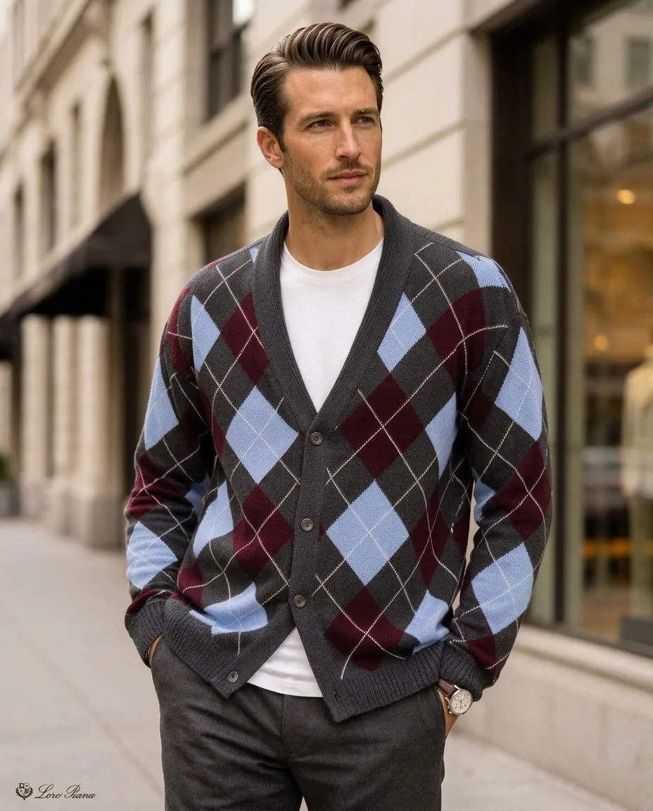 Jacquard Pullover