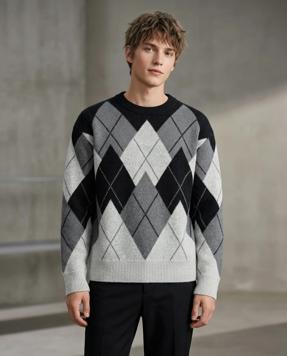 Jacquard Pullover