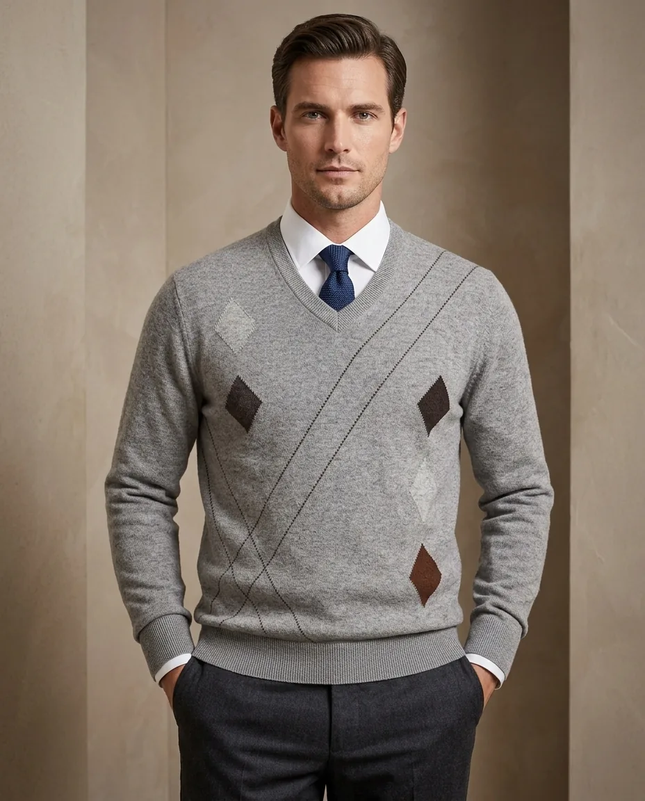 Jacquard Pullover