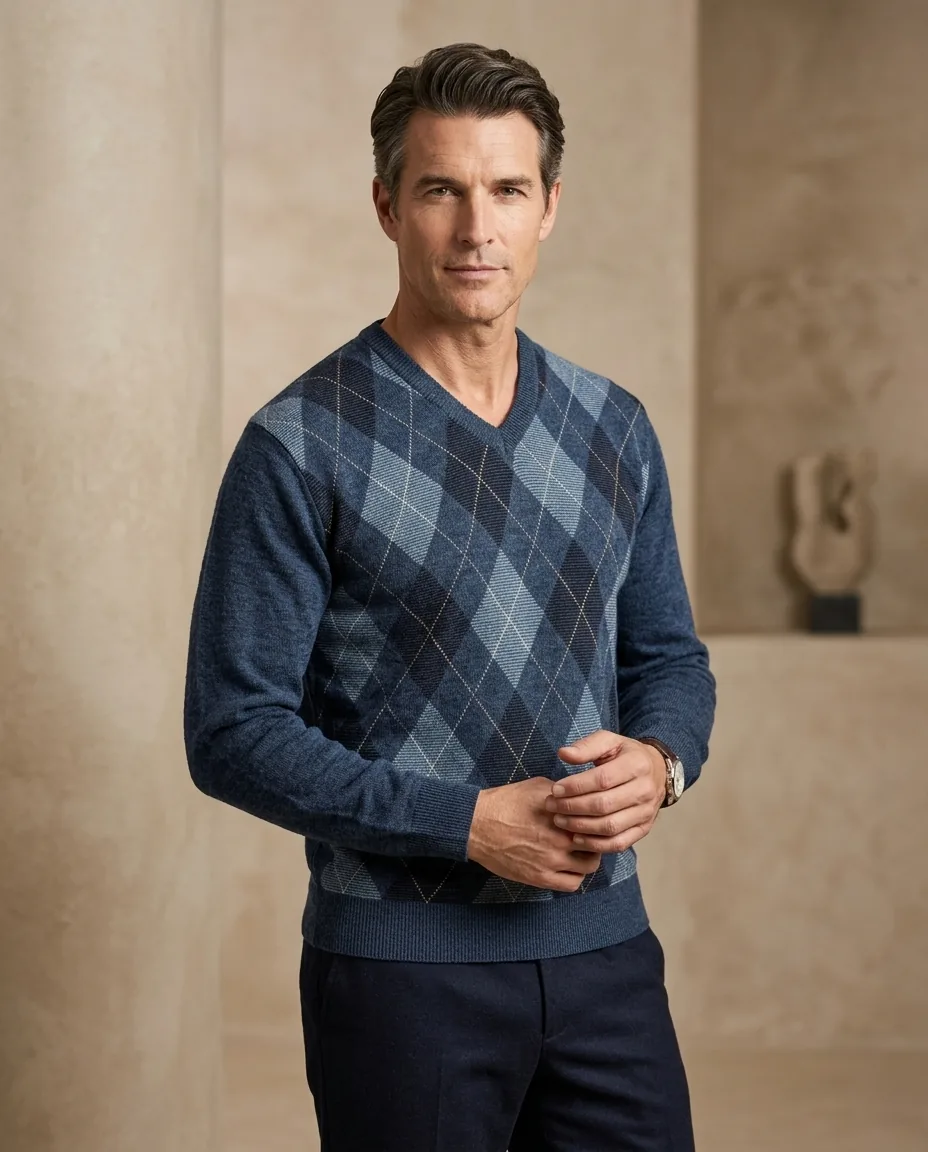 Jacquard Pullover