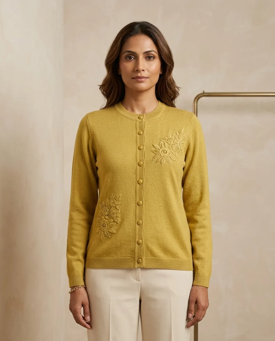 Women's Embroidered Coat