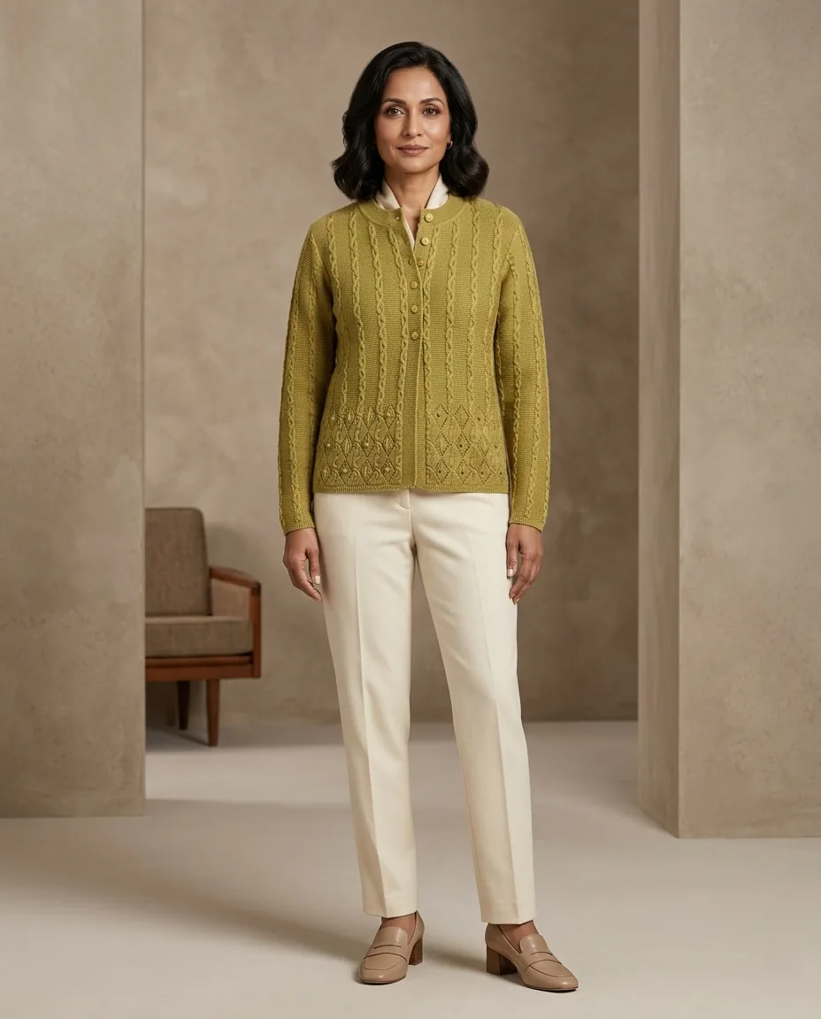 Women's Embroidered Cardigan