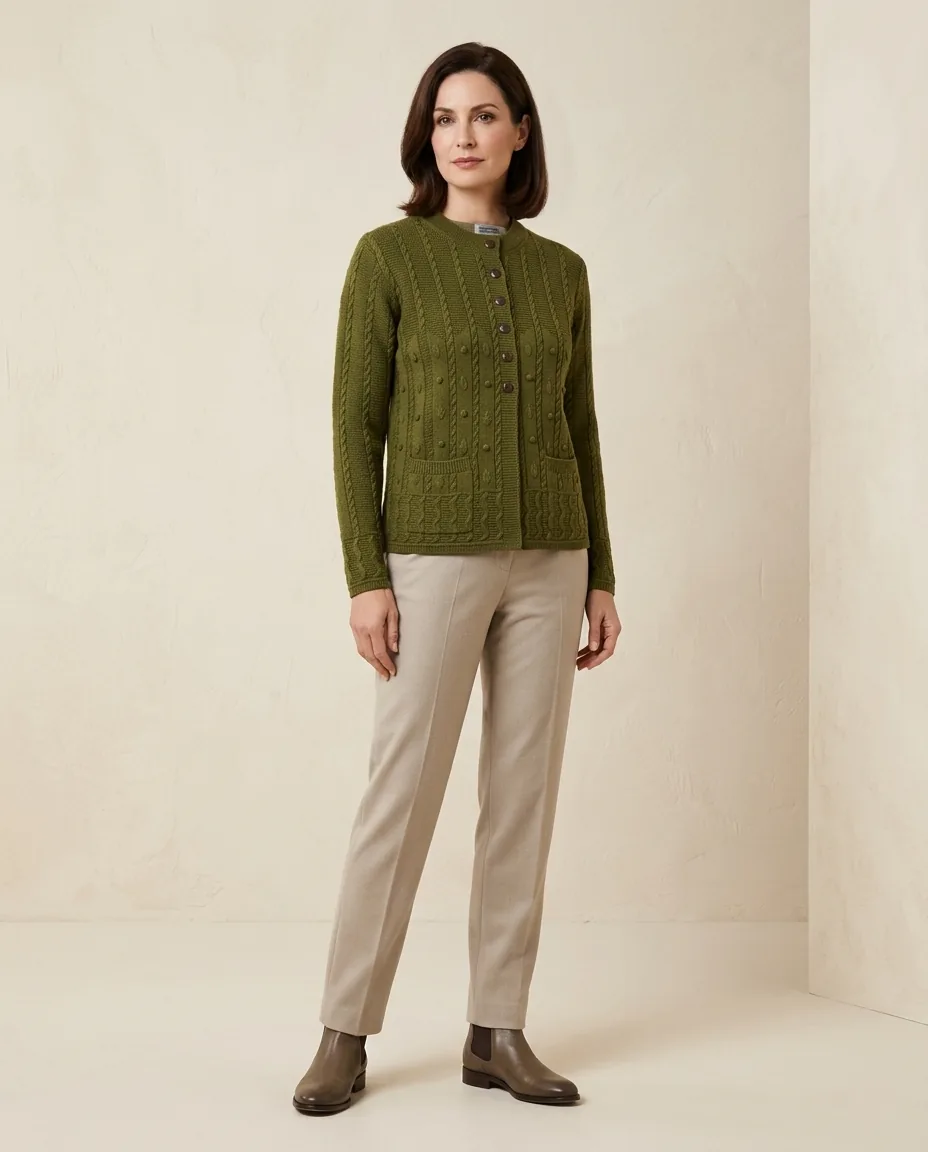 Women's Embroidered Cardigan