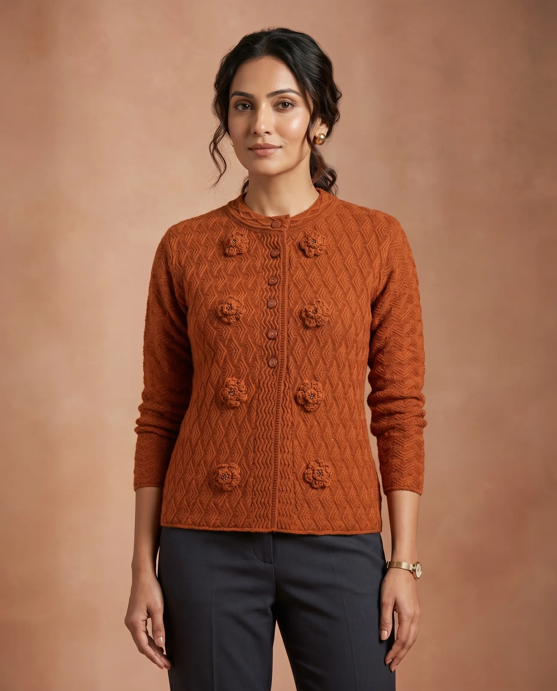 Women's Embroidered Coat