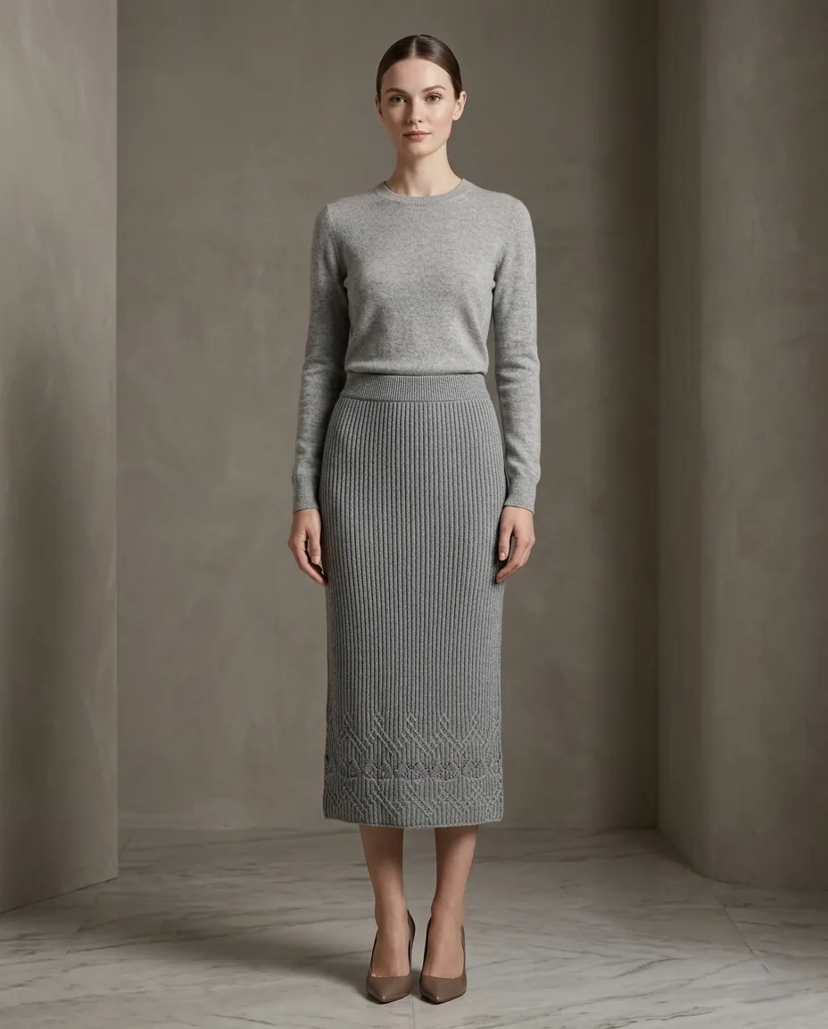 Women's Knit Skirt