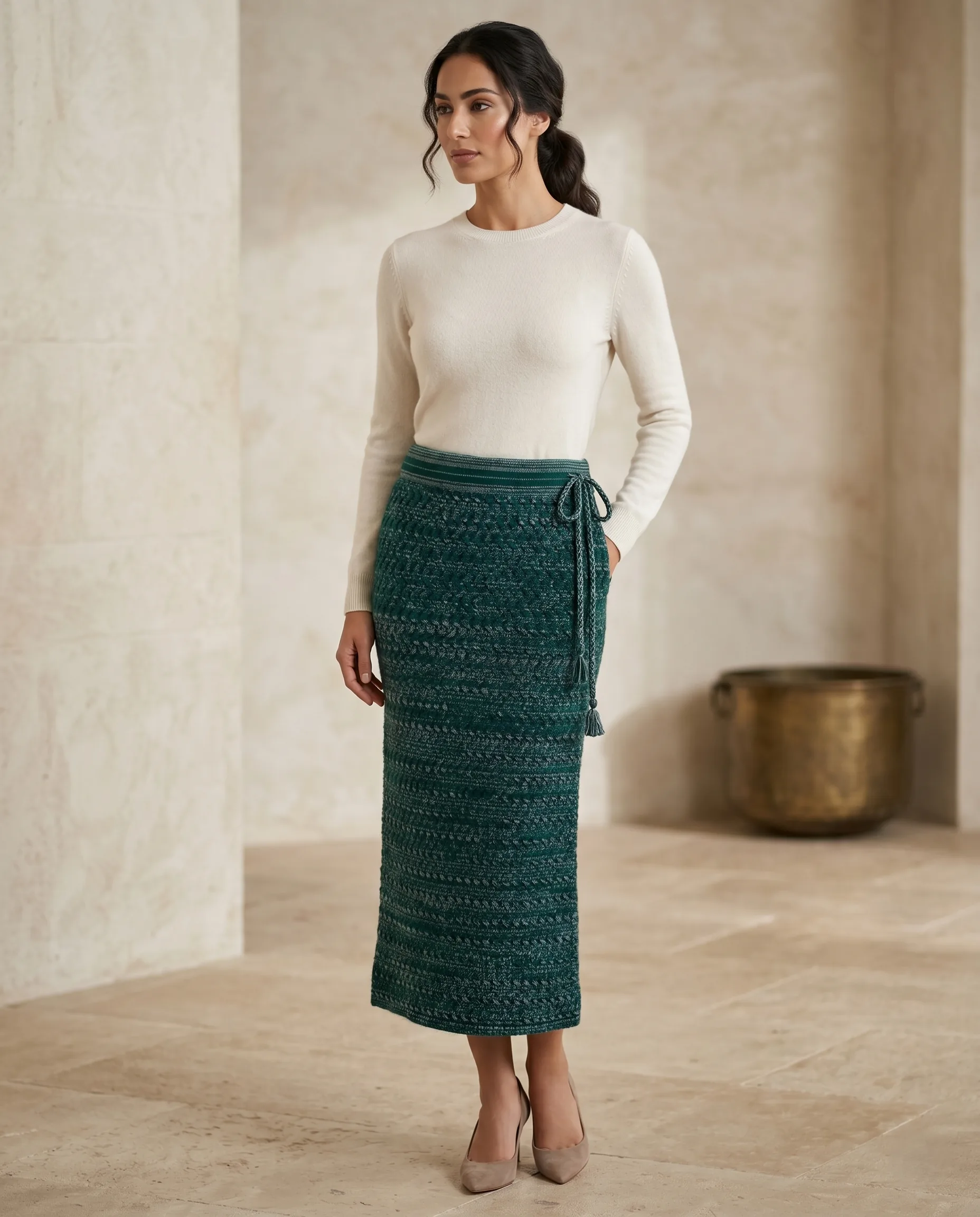 Women's Knit Skirt
