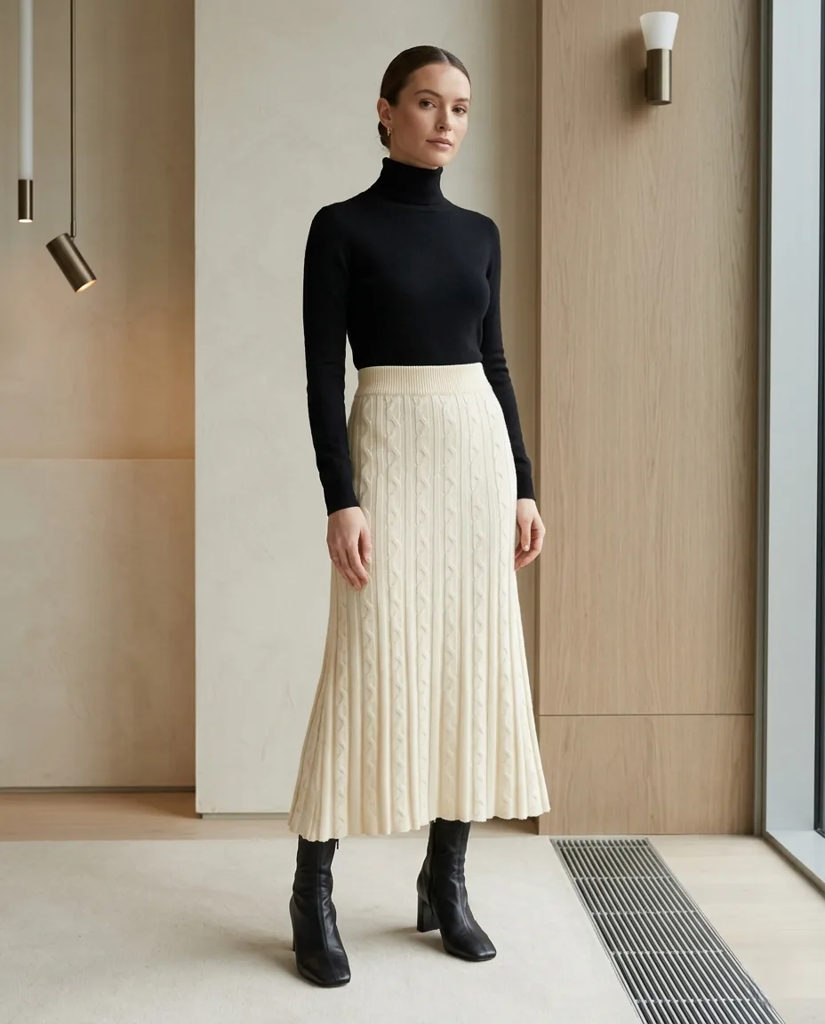 Women's Knit Skirt