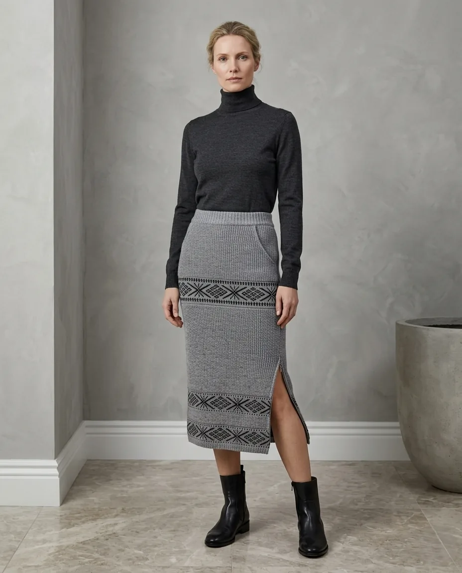 Women's Knit Skirt