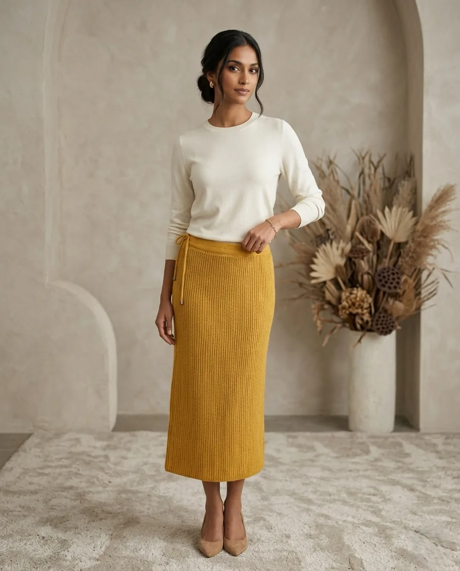 Women's Knit Skirt