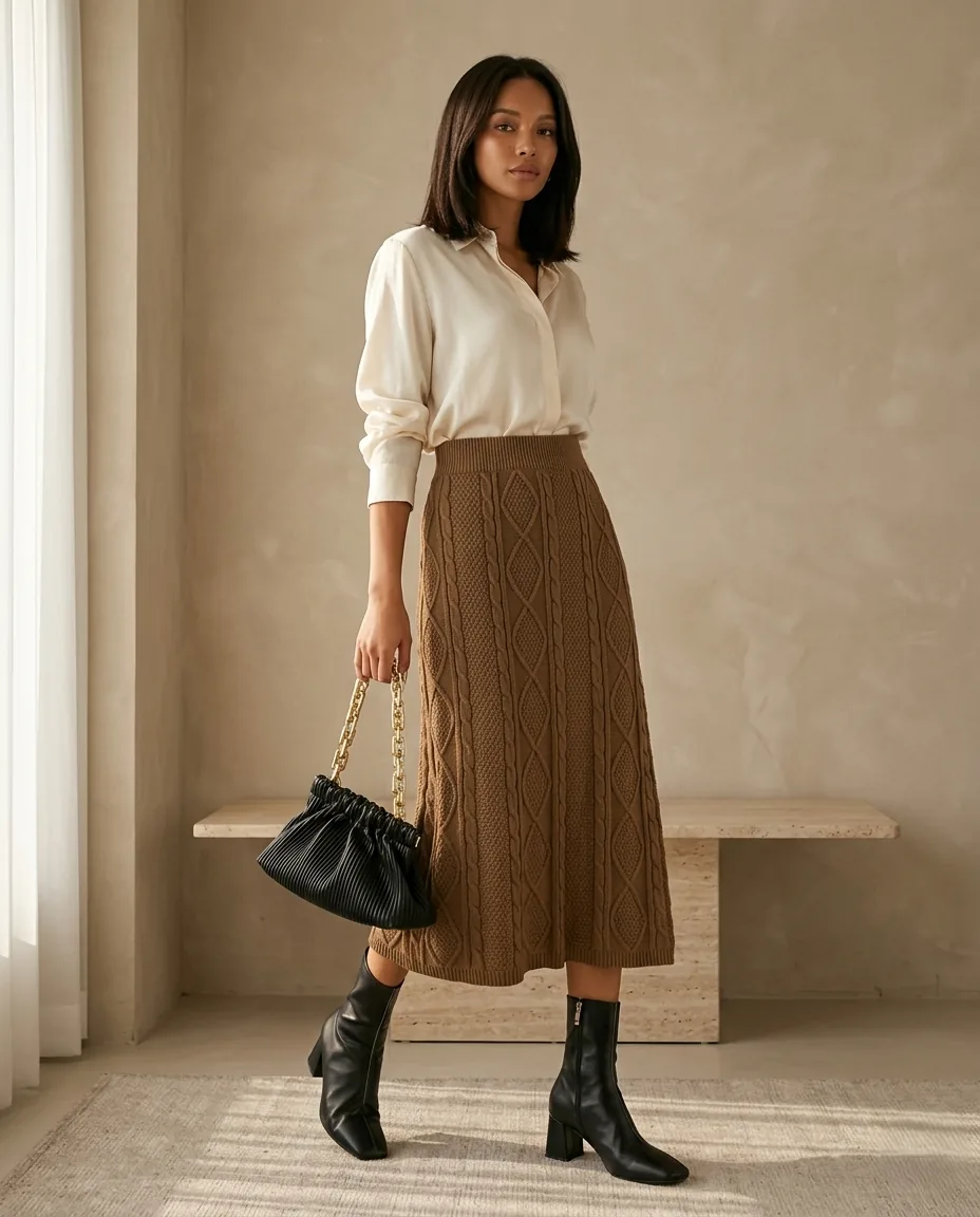 Women's Knit Skirt