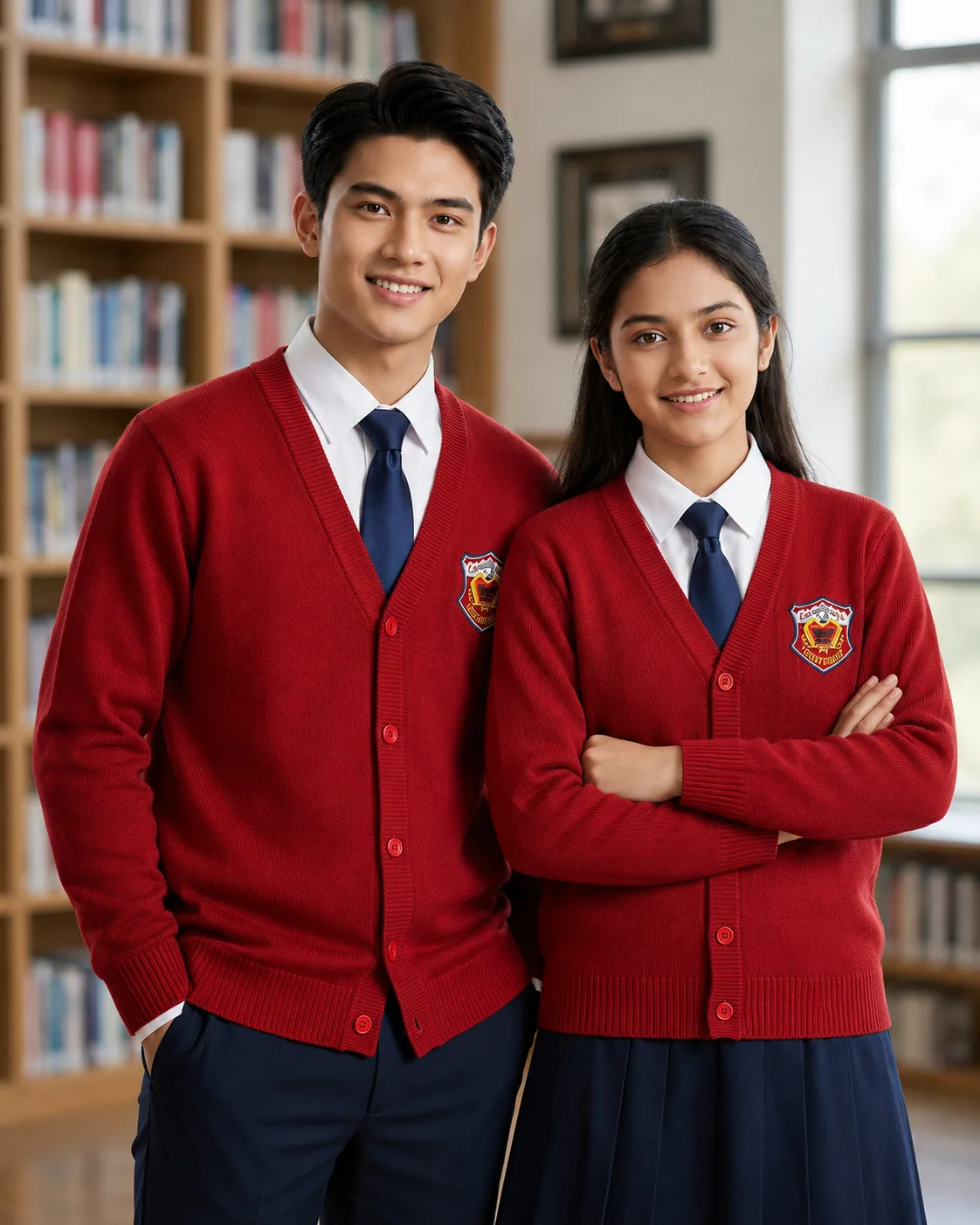 School uniform knitwear